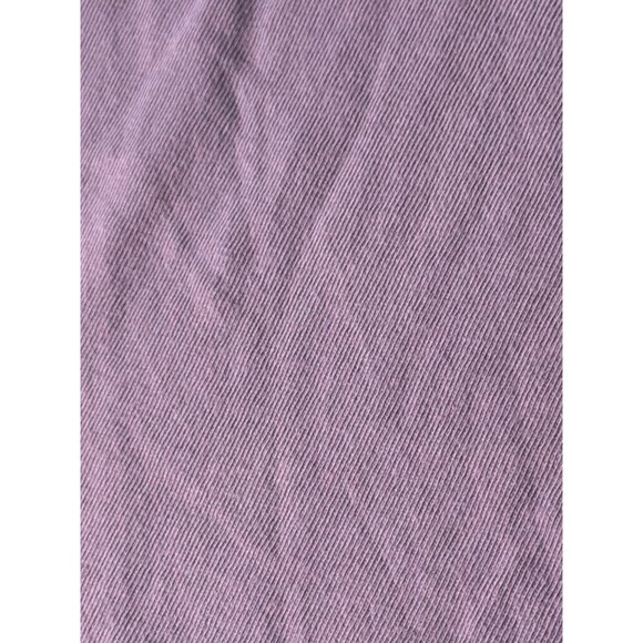 Sheer Elite Front Graphic Shirt Port & Co Purple Cotton Short Sleeves Size S - Picture 2 of 4